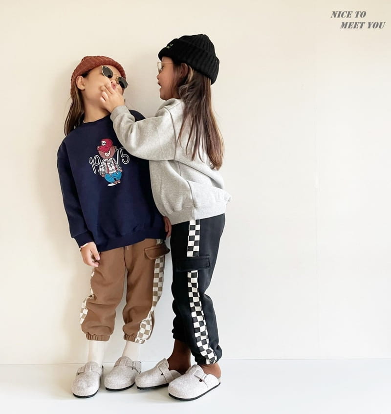 NICE TO MEET YOU - Korean Children Fashion - #Kfashion4kids - Bans Pocket Pants - 4