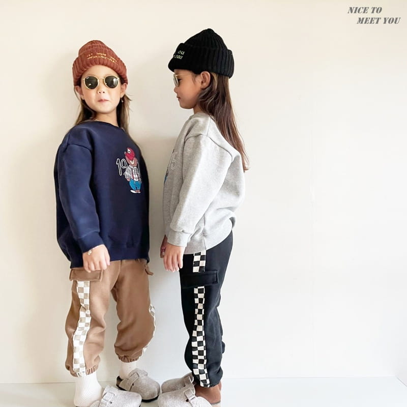 NICE TO MEET YOU - Korean Children Fashion - #Kfashion4kids - Bans Pocket Pants - 5