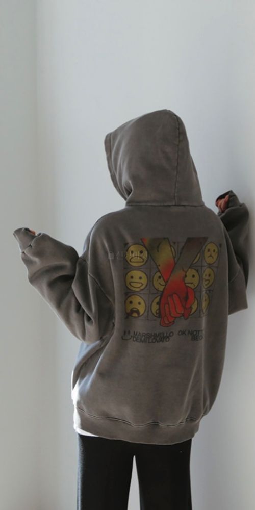 NONAME - Korean Children Fashion - #Kfashion4kids - Fleece Mashmello Hoody - 2