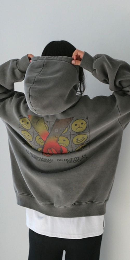 NONAME - Korean Children Fashion - #Kfashion4kids - Fleece Mashmello Hoody - 5