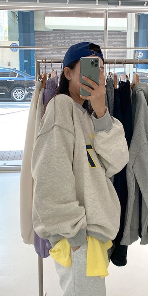 NONAME - Korean Children Fashion - #Kfashion4kids - Fleece 1997 Deggi Sweatshirt - 9