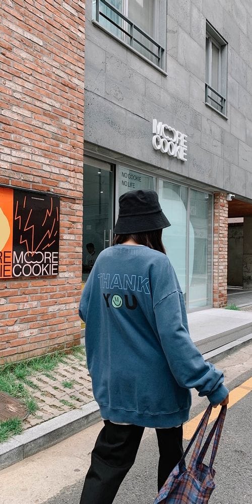 NONAME - Korean Children Fashion - #Kfashion4kids - Smile Sweatshirt - 4