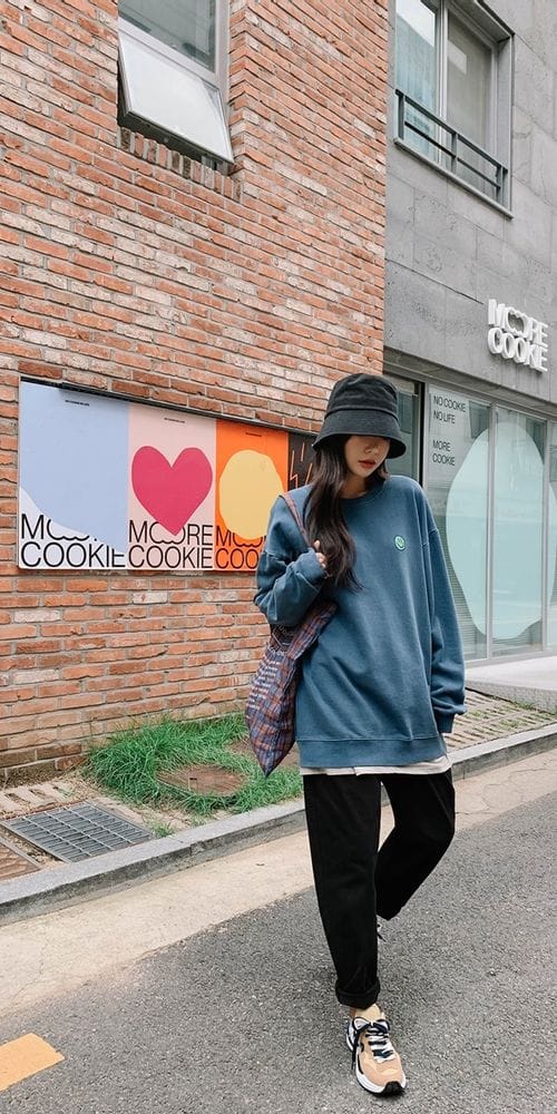 NONAME - Korean Children Fashion - #Kfashion4kids - Smile Sweatshirt - 7