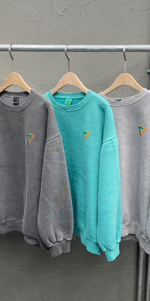 NONAME - Korean Children Fashion - #Kfashion4kids - Triangle Sweatshirt