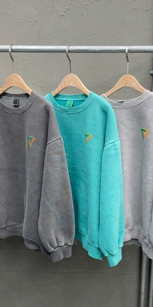 NONAME - Korean Children Fashion - #Kfashion4kids - Triangle Sweatshirt - 5