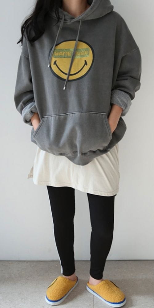 NONAME - Korean Children Fashion - #Kfashion4kids - Game Over hoody - 4