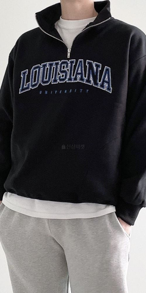 NONAME - Korean Children Fashion - #Kfashion4kids - Louic Embroider Half Zip-up  - 9