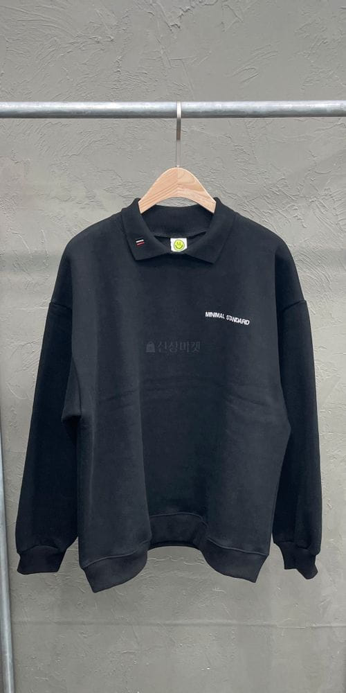 NONAME - Korean Children Fashion - #Kfashion4kids - Collar Embroidery Sweatshirt - 6