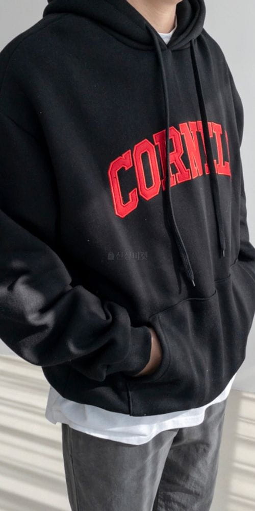 NONAME - Korean Children Fashion - #Kfashion4kids - Conel Embroidery Hoody - 3