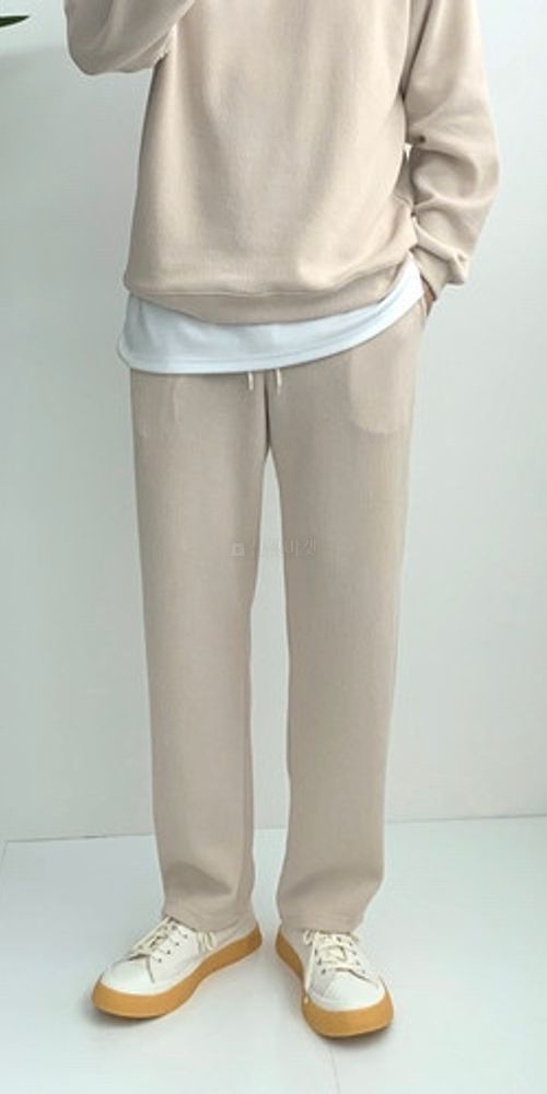 NONAME - Korean Children Fashion - #Kfashion4kids - Benefit Knit Fleece Hoody Bottom Set - 12