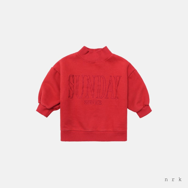 NRK - Korean Children Fashion - #Kfashion4kids - Sunfay Half Turtleneck Sweatshirt - 5