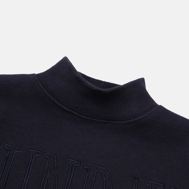 NRK - Korean Children Fashion - #Kfashion4kids - Sunfay Half Turtleneck Sweatshirt - 7