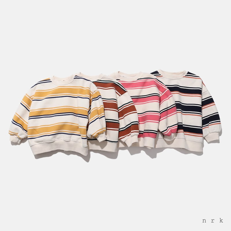 NRK - Korean Children Fashion - #Kfashion4kids - Fancy Stripes Sweatshirt