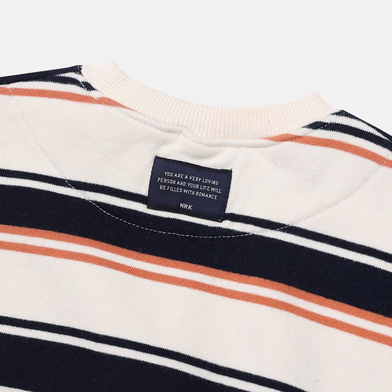 NRK - Korean Children Fashion - #Kfashion4kids - Fancy Stripes Sweatshirt - 11