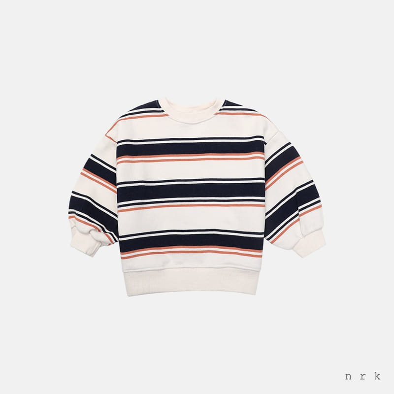NRK - Korean Children Fashion - #Kfashion4kids - Fancy Stripes Sweatshirt - 2
