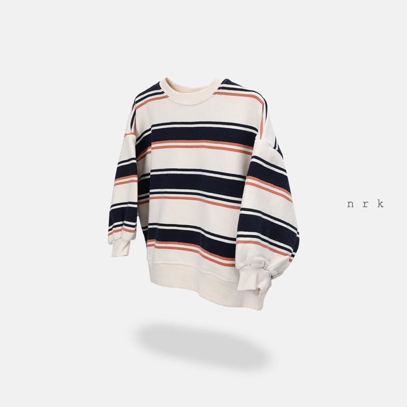 NRK - Korean Children Fashion - #Kfashion4kids - Fancy Stripes Sweatshirt - 3