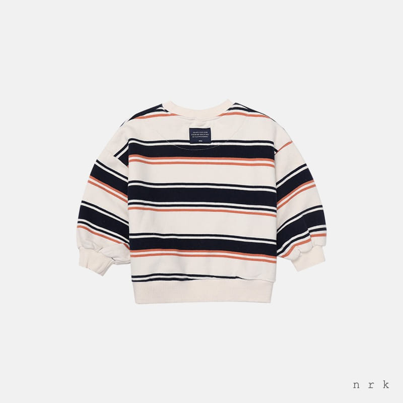 NRK - Korean Children Fashion - #Kfashion4kids - Fancy Stripes Sweatshirt - 4