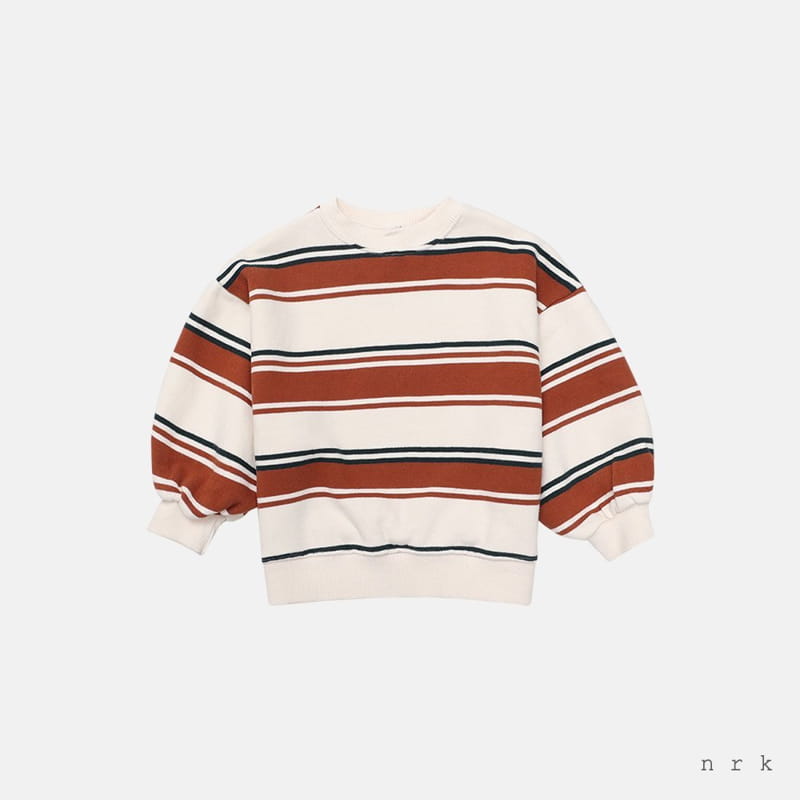 NRK - Korean Children Fashion - #Kfashion4kids - Fancy Stripes Sweatshirt - 6