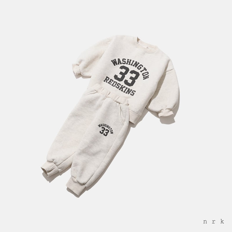 NRK - Korean Children Fashion - #Kfashion4kids - Sam Sam Top Bottom Set - 2