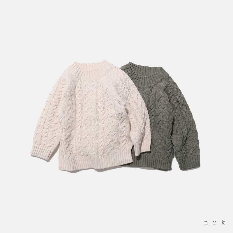 NRK - Korean Children Fashion - #Kfashion4kids - Cozy Cable Knit
