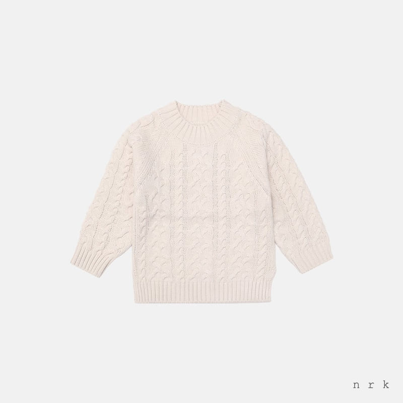 NRK - Korean Children Fashion - #Kfashion4kids - Cozy Cable Knit - 2