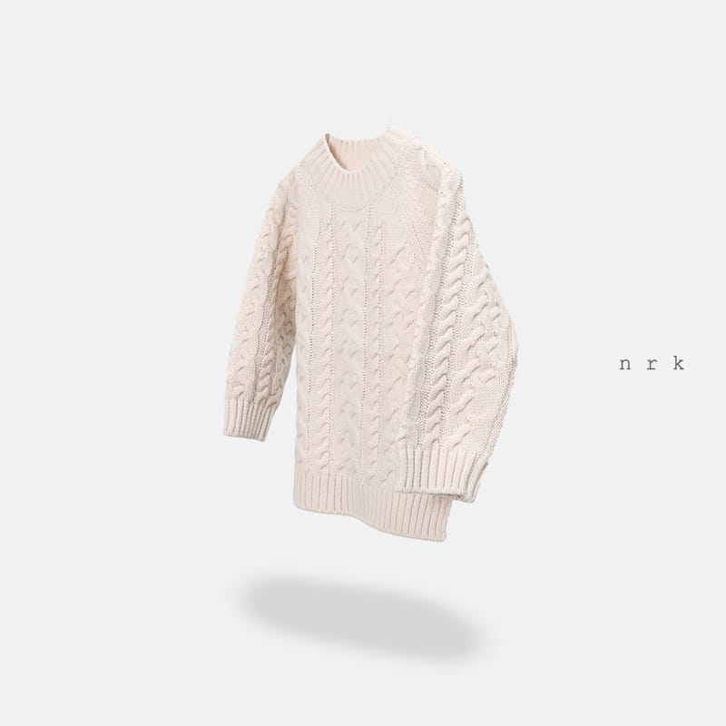 NRK - Korean Children Fashion - #Kfashion4kids - Cozy Cable Knit - 3