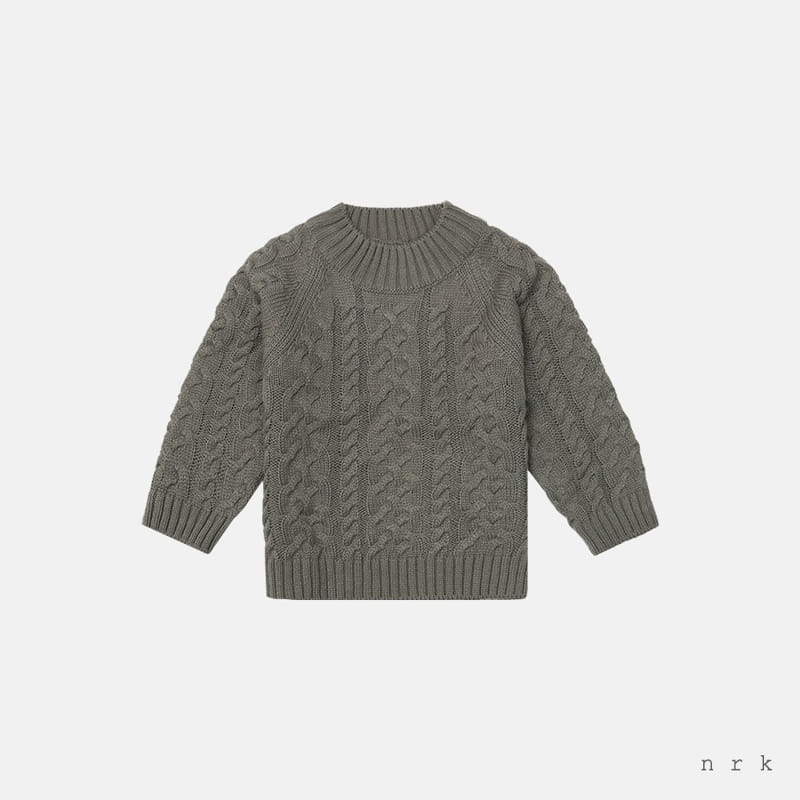 NRK - Korean Children Fashion - #Kfashion4kids - Cozy Cable Knit - 5
