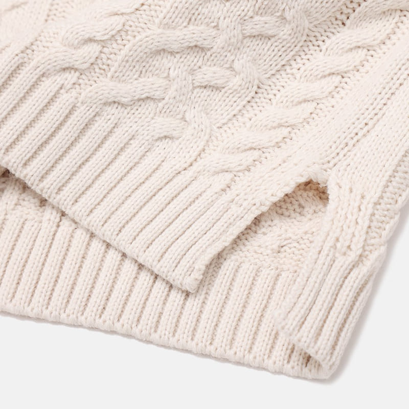 NRK - Korean Children Fashion - #Kfashion4kids - Cozy Cable Knit - 8