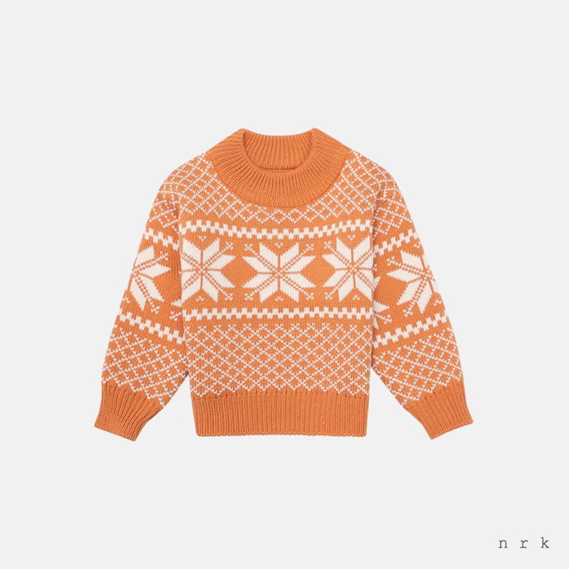 NRK - Korean Children Fashion - #Kfashion4kids - Snow Flower Knit ver2 - 6
