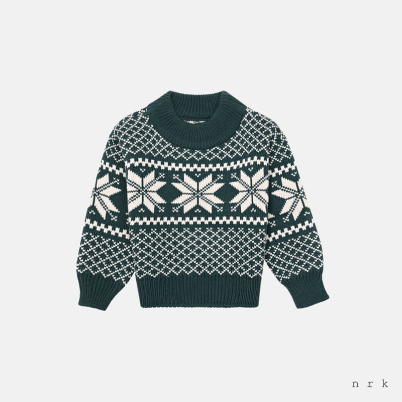 NRK - Korean Children Fashion - #Kfashion4kids - Snow Flower Knit ver2 - 7