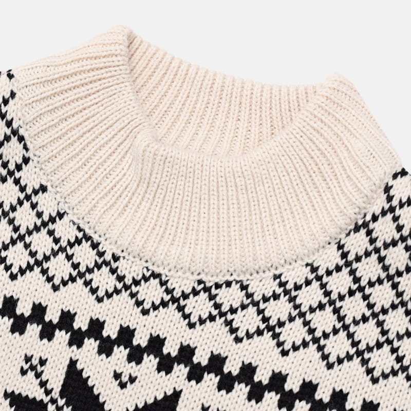 NRK - Korean Children Fashion - #Kfashion4kids - Snow Flower Knit ver2 - 9