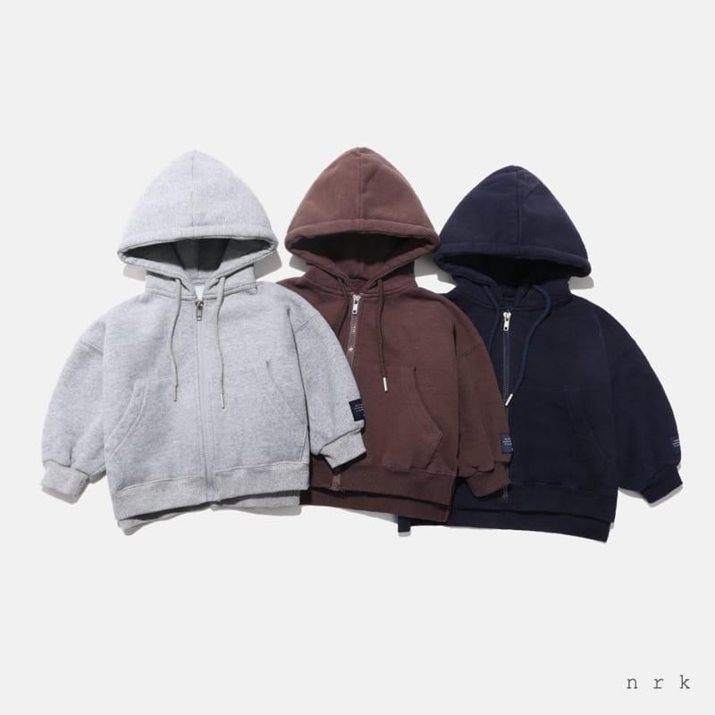 NRK - Korean Children Fashion - #Kfashion4kids - Anne Patch Hoody Zip-up