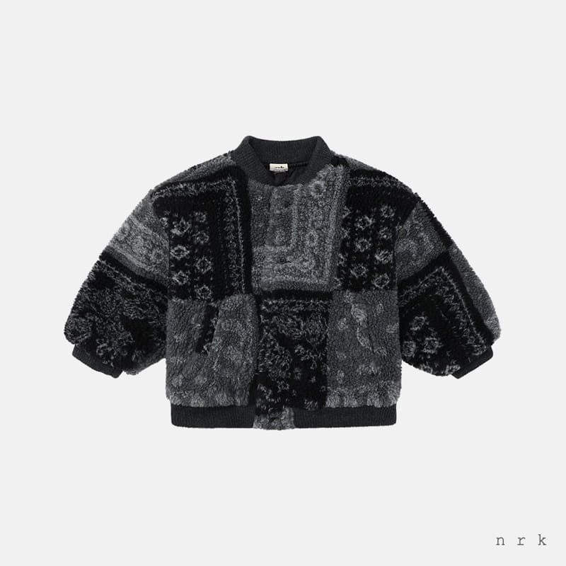 NRK - Korean Children Fashion - #Kfashion4kids - Paisely Fleece Jumper - 3