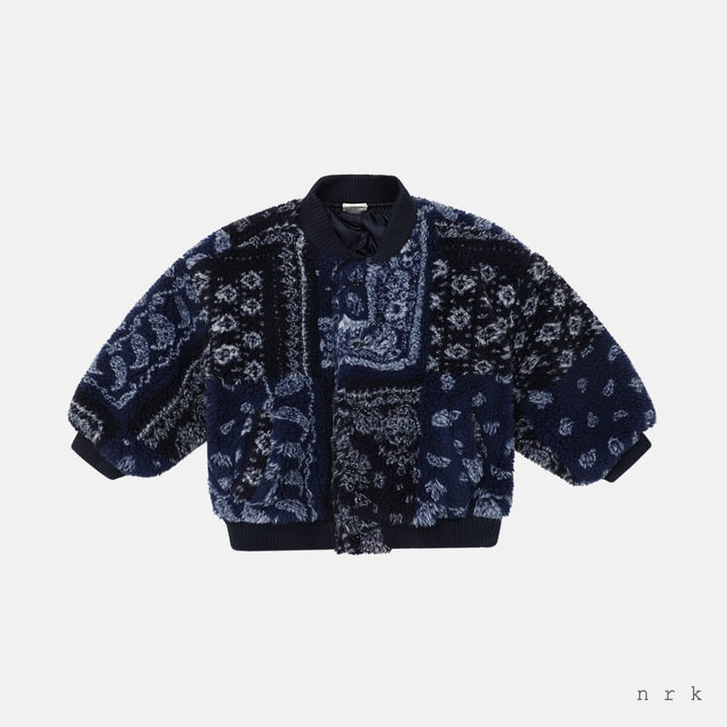 NRK - Korean Children Fashion - #Kfashion4kids - Paisely Fleece Jumper - 4
