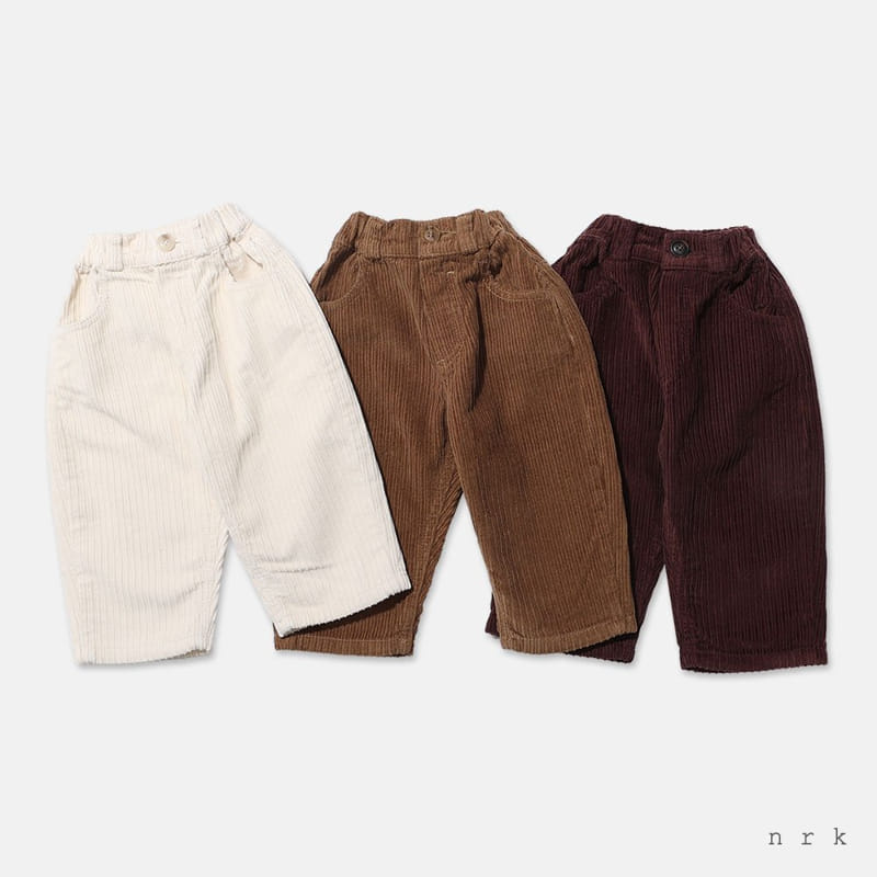 NRK - Korean Children Fashion - #Kfashion4kids - Wood Corduroy Pants