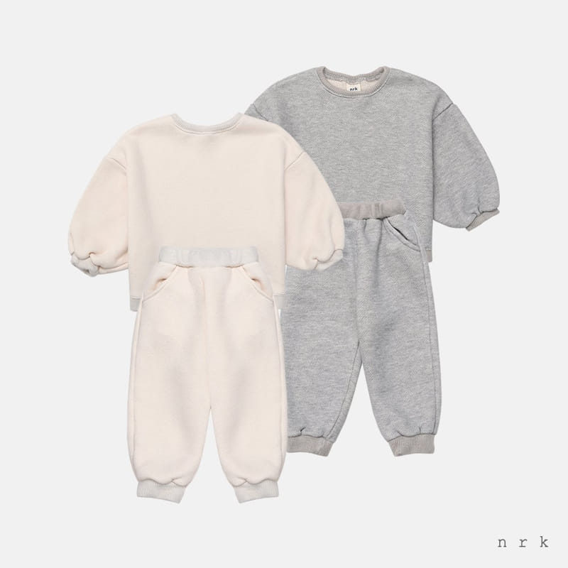 NRK - Korean Children Fashion - #Kfashion4kids - Popcorn Top Bottom Set