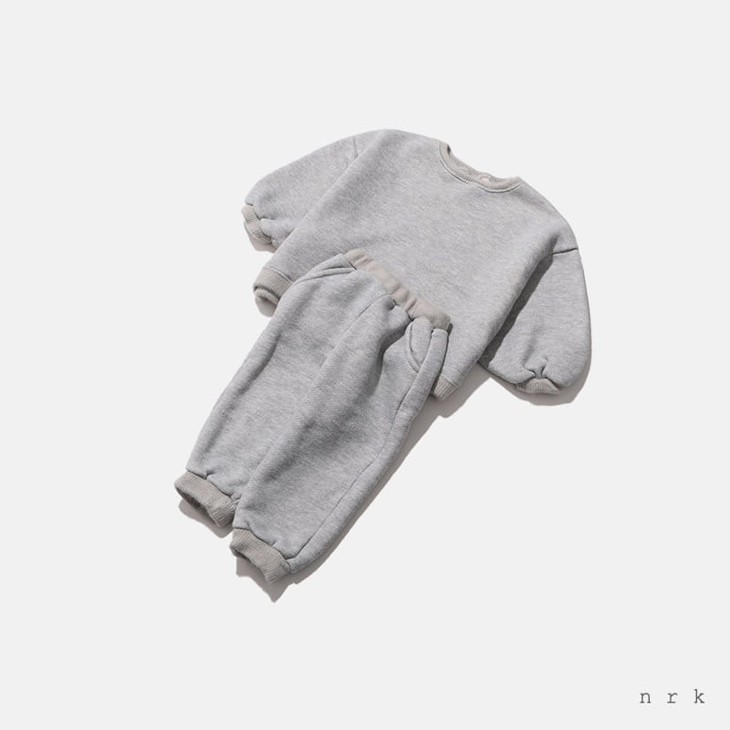 NRK - Korean Children Fashion - #Kfashion4kids - Popcorn Top Bottom Set - 2