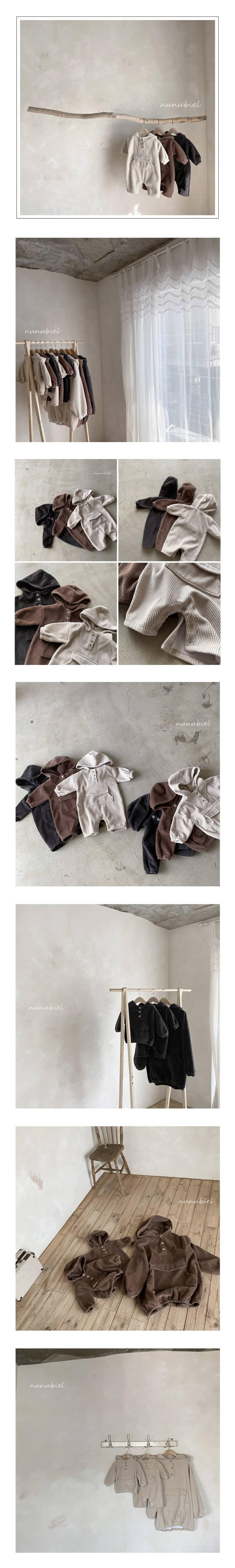 NUNUBIEL - Korean Children Fashion - #Kfashion4kids - Rib Anorak Bodysuit