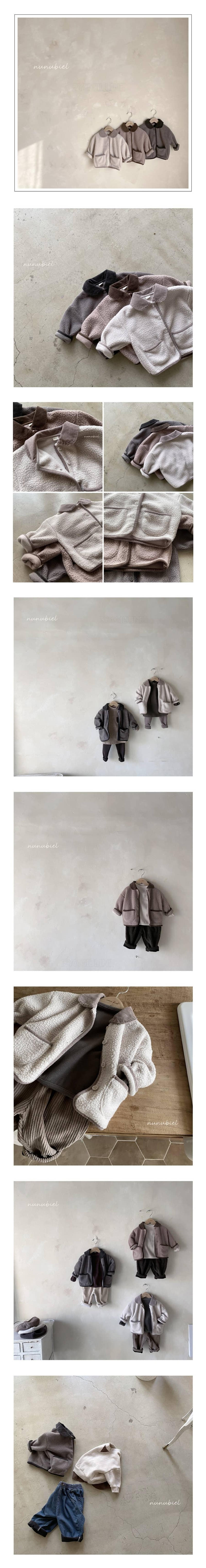 NUNUBIEL - Korean Children Fashion - #Kfashion4kids - Rib Collar Jacket