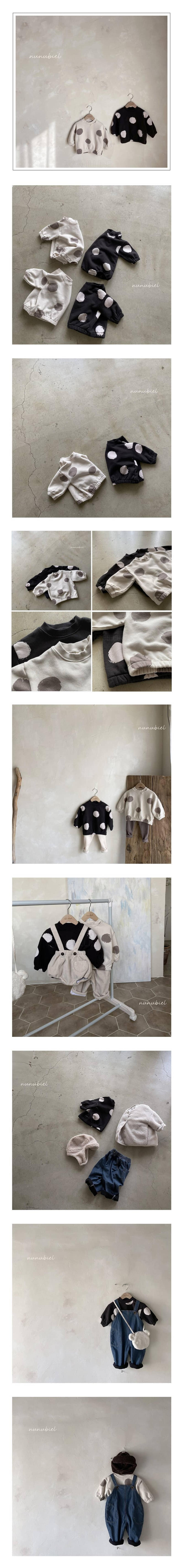 NUNUBIEL - Korean Children Fashion - #Kfashion4kids - Big Dot Sweatshirt