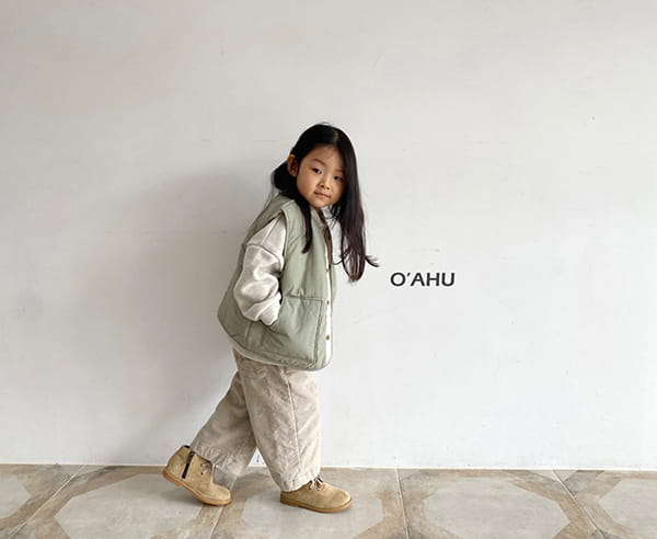 O'AHU - Korean Children Fashion - #Kfashion4kids - Earthy Padding Vest