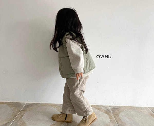O'AHU - Korean Children Fashion - #Kfashion4kids - Earthy Padding Vest - 3