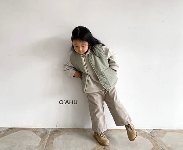 O'AHU - Korean Children Fashion - #Kfashion4kids - Earthy Padding Vest - 4