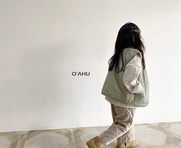 O'AHU - Korean Children Fashion - #Kfashion4kids - Earthy Padding Vest - 5