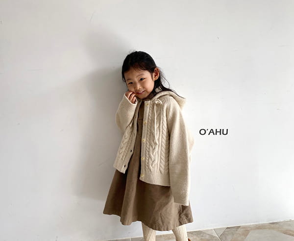 O'AHU - Korean Children Fashion - #Kfashion4kids - Arcat Hoody Cardigan