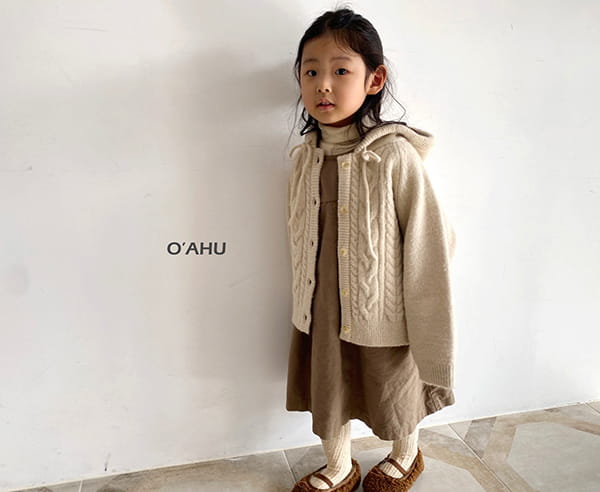 O'AHU - Korean Children Fashion - #Kfashion4kids - Arcat Hoody Cardigan - 2