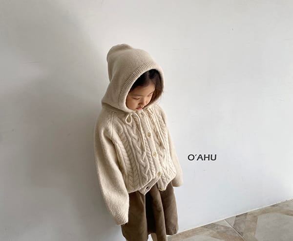O'AHU - Korean Children Fashion - #Kfashion4kids - Arcat Hoody Cardigan - 3