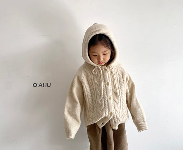 O'AHU - Korean Children Fashion - #Kfashion4kids - Arcat Hoody Cardigan - 6