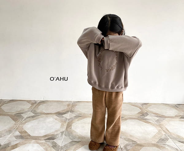 O'AHU - Korean Children Fashion - #Kfashion4kids - Cuck Veloure Pants - 2