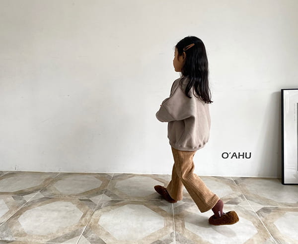 O'AHU - Korean Children Fashion - #Kfashion4kids - Cuck Veloure Pants - 4